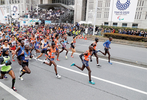 東京マラソンの写真1