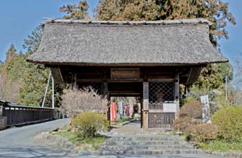 山門(仁王門)の写真