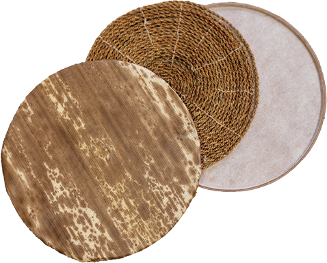 竹皮、ばれん芯、当皮の画像