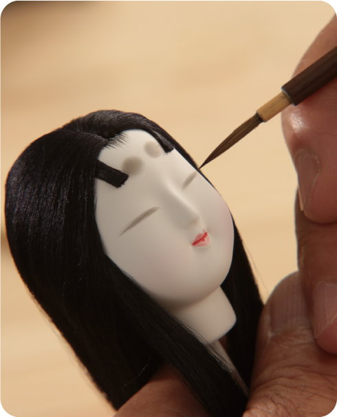 面相描きの画像