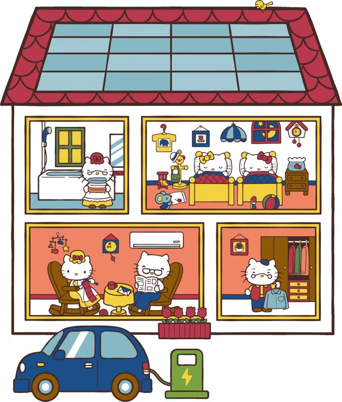 快適なお家の画像