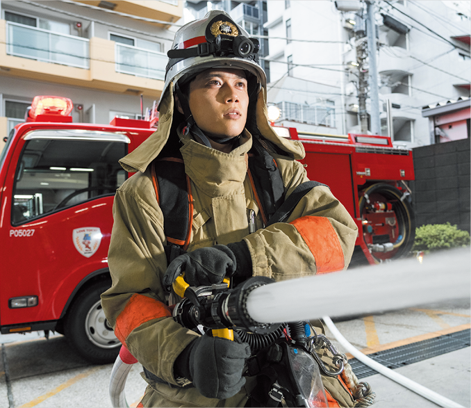 消防官の画像