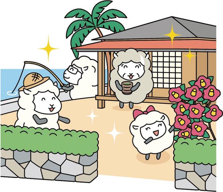 キャラクターのイラスト