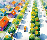 無電柱化のイメージ画像