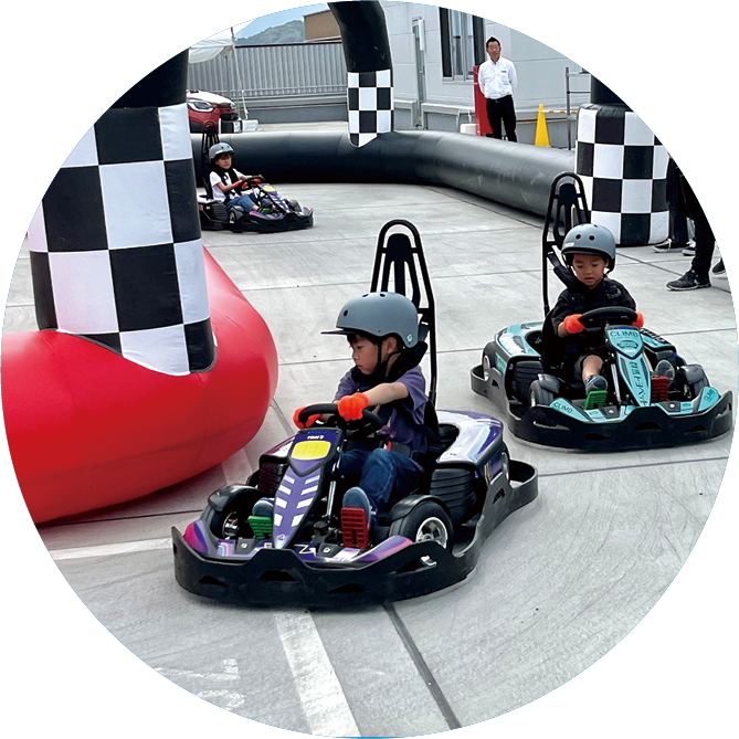 EVカートの運転体験