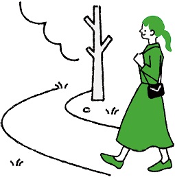 楽しむ女性の画像