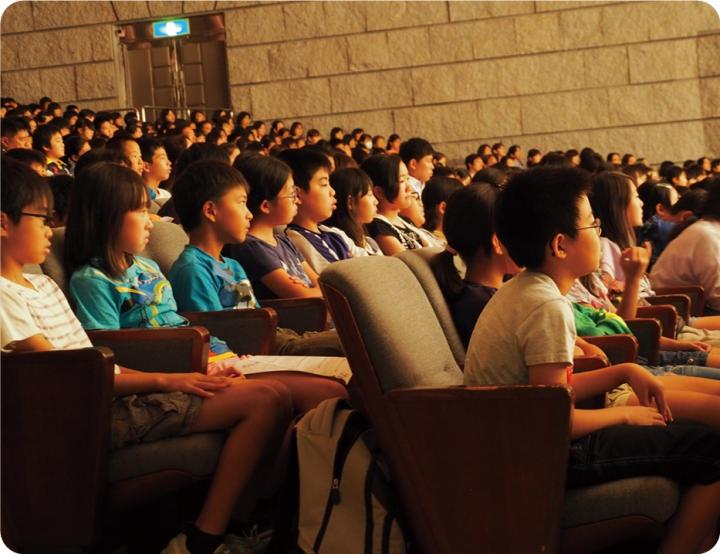 音楽鑑賞教室の様子