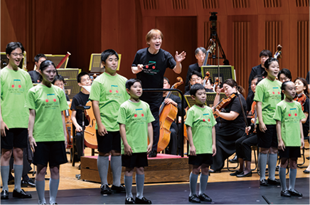 サラダ音楽祭の様子