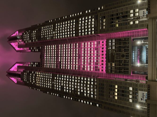 都庁舎ライトアップ