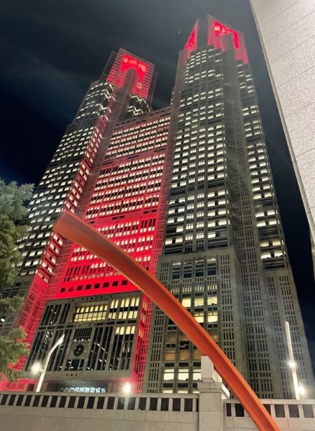 都庁ライトアップ