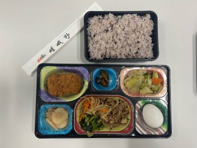 野菜たっぷりメニュー例3お弁当