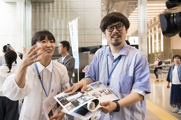 現代アートチーム 目による企画概要説明