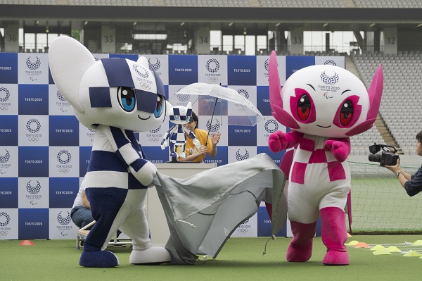 マスコットロボットの初お披露目