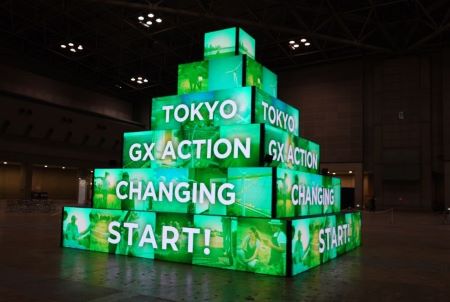 イベント参加数が増えると赤から緑に変化するGX TREE