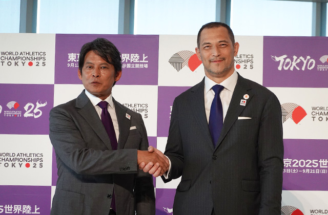 織田さんと室伏長官