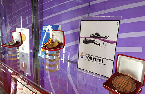 都庁2階、MOWA展示