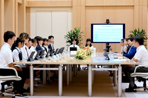 中高生が知事へ政策提案