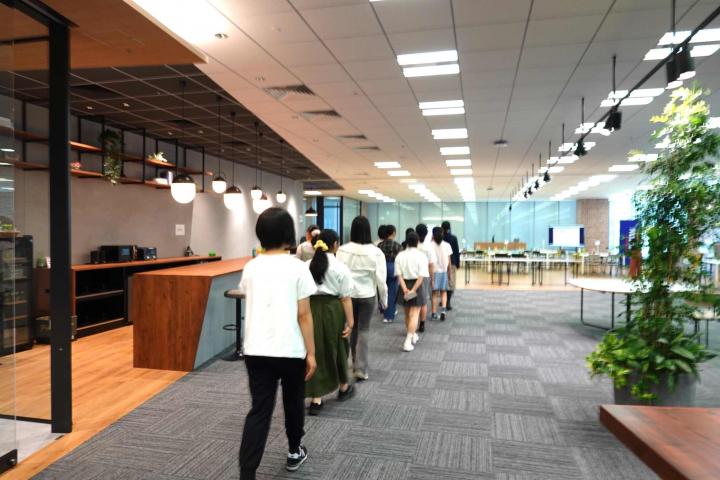 みずほ第一フィナンシャルテクノロジーオフィス見学