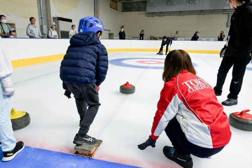 カーリング体験