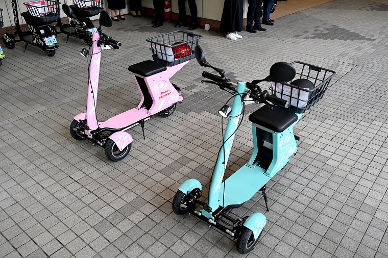 Photo: Electric scooters
