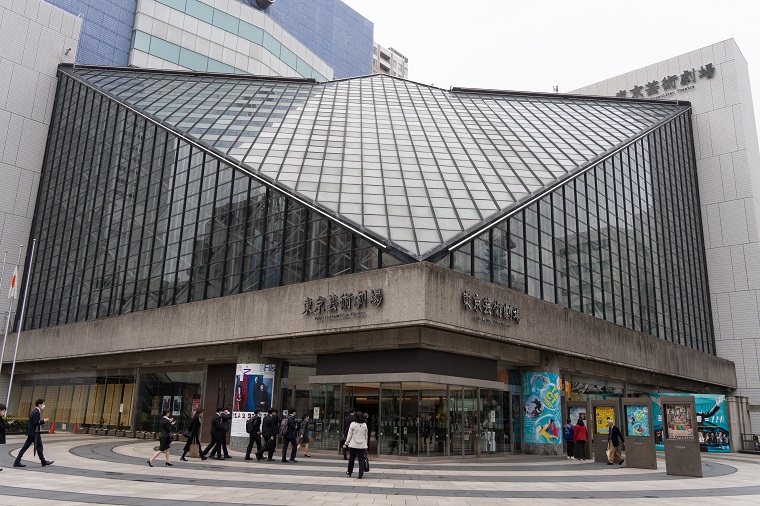 Tokyo Metropolitan Theater, the employees entrance ceremony venu