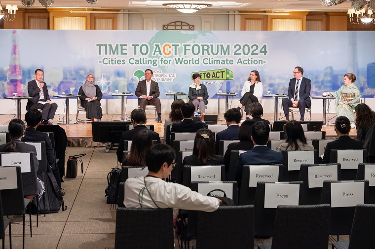 A scene from the TIME TO ACT FORUM