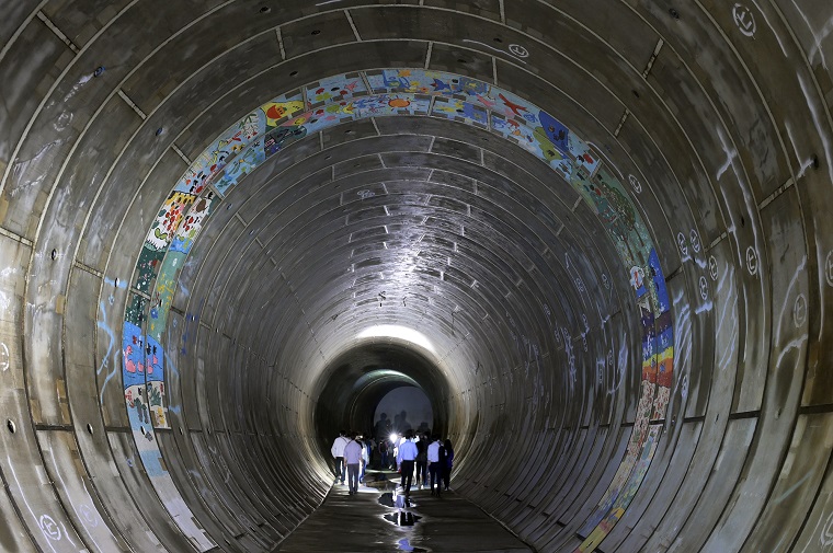 神田川・環状七号線地下調節池の写真