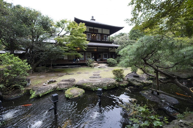 旧前田家本邸和館の外観写真