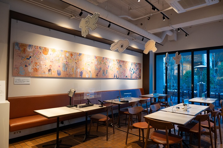 カフェ店内の写真