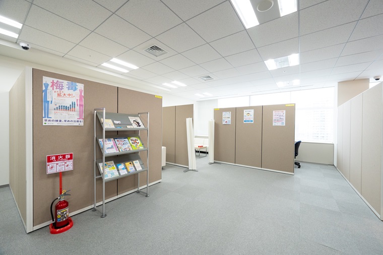 個室スペースの写真