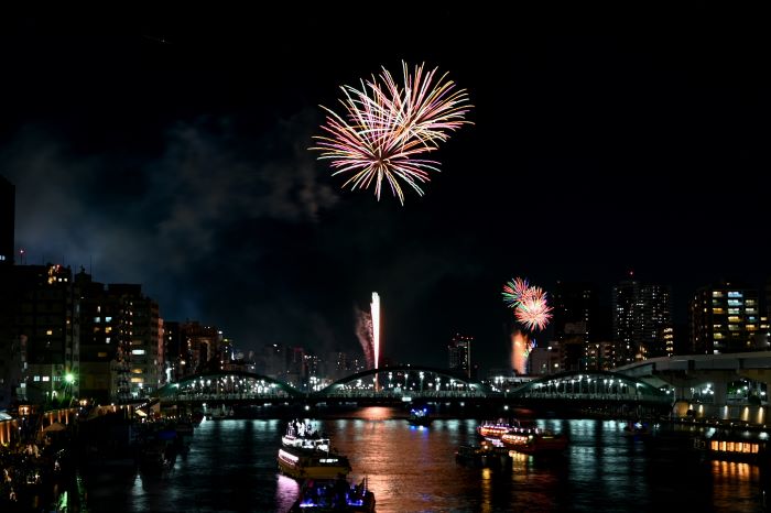 隅田川花火大会の写真