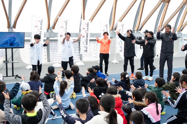 サインエールを体験する写真