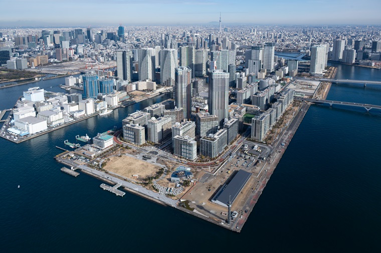 晴海ふ頭周辺の写真